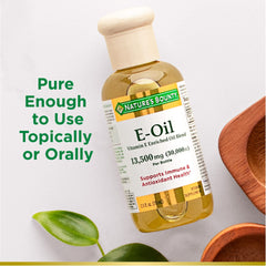 Nature's Bounty E-Oil For Skin, Nails And Dark Circles