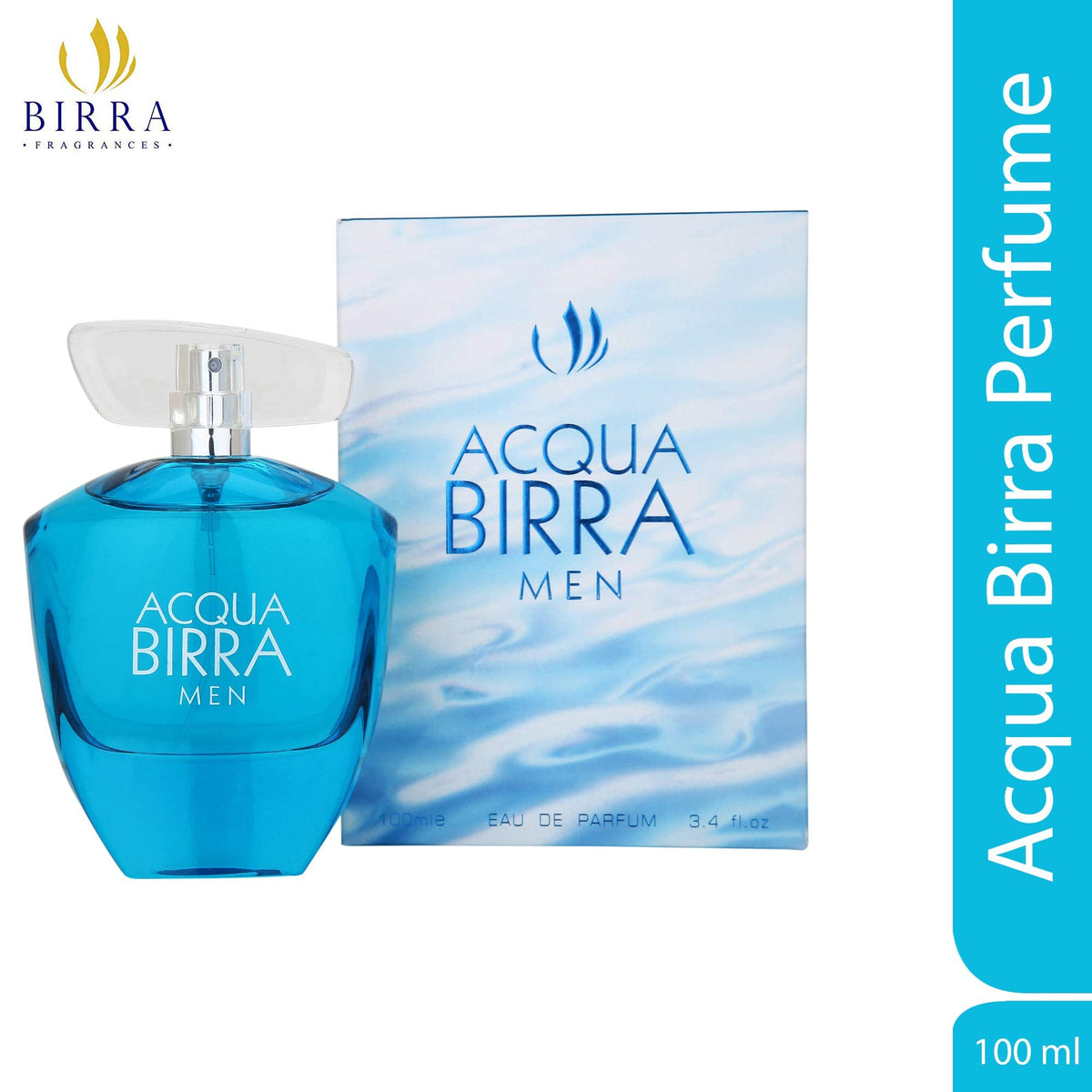 BIRRA Acqua Men Eau De Parfum For Men, 100 ml