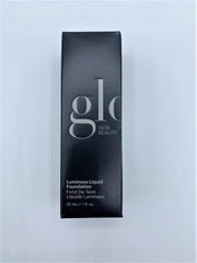 Glo Skin Beauty Luminous Liquid Mineral Foundation Makeup with SPF 18 (Tahini) - Improves Uneven Skin Tone, Smooths & Corrects Imperfections, Sheer to Medium Coverage, Dewy Finish