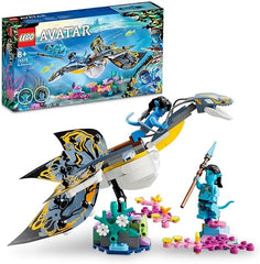 LEGO 75575 Avatar Ilu Discovery The Way of Water Movie Building Toy Ocean Set, Animal-Like Underwater Creature Figure, Collectible Display Idea for Kids and Movie Fans