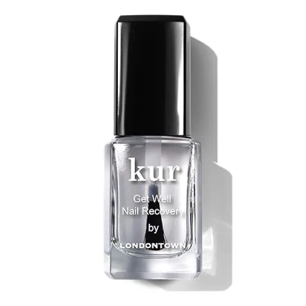 LONDONTOWN Get Well Nail Recovery Strengthening Nail Care Repair Treatment for Weak Damaged Nails Clear Nail Polish Solution for Healthy Nail Growth, .40fl oz