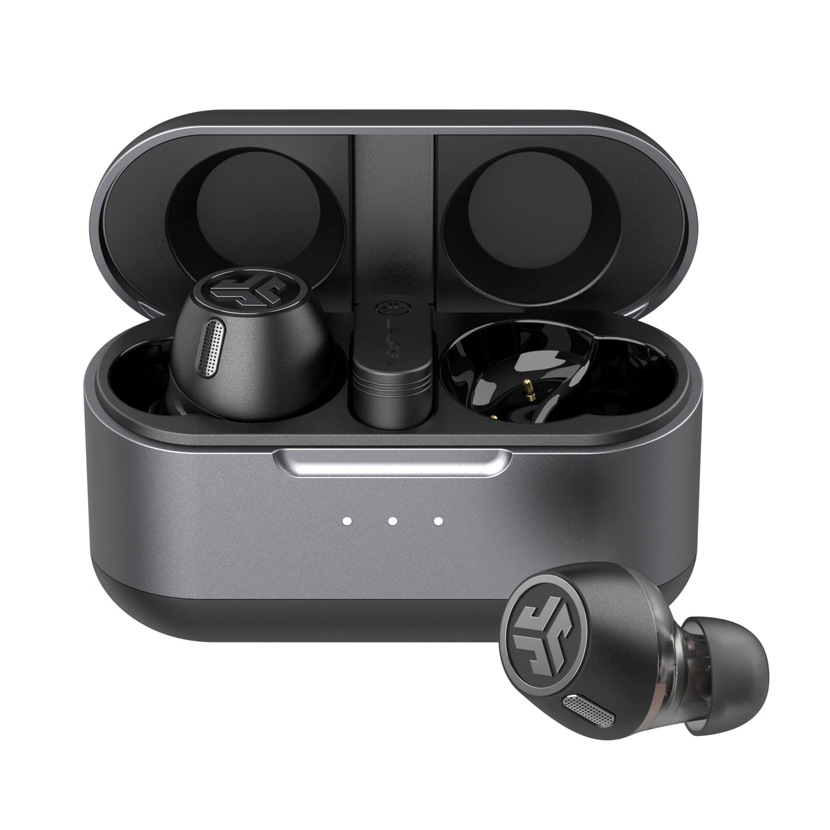 JLab, Epic Lab Edition, True Wireless Earbuds, Hybrid Dual Drivers, Spatial Audio, Black