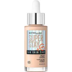 Maybelline Super Stay Skin Tint Foundation, With Vitamin C*, Foundation and Skincare, Long-Lasting up to 24H, Vegan Formula, Shade 06.5