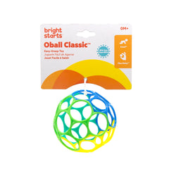 Bright Starts Oball Classic™ Easy-Grasp Toy - Blue/Green, Piece of 1