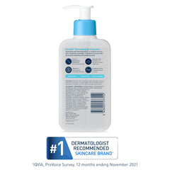 CeraVe Salicylic Acid Cleanser | 16 Ounce | Renewing Exfoliating Face Wash With Vitamin D for Normal Skin | Fragrance Free