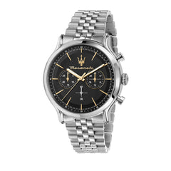 Maserati EPOCA 42 mm Chronograph Men's Watch, Silver, Chronograph