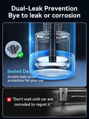 Ceeniu Smart Car Air Fresheners, New Smell Experience By Ultrasonic mist, Auto On/Off, Powerful Built-in Battery, Natural Fragrance, Adjustable Car freshener, Cologne Scent