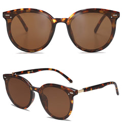 SOJOS Classic Retro Round Sunglasses Women Men Large Glasses SJ2067