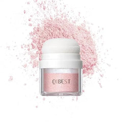 BANGFENG Multipurpose Polvo De Hadas Shimmering Powder Fairy Bomb Highlighter Makeup Long Lasting Smooth Shimmer Glow Face Illuminator Contour Polvo De Hadas Makeup Light Pink