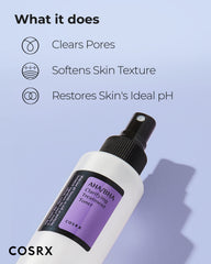 COSRX AHA/BHA Clarifying Treatment Toner, 150ml, 5.07fl.oz, for Combination Skin