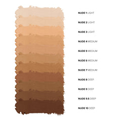 Nudestix Nudies Tinted Blur Foundation Stick, Matte Cream Powder Multitask Makeup to Tint, Blur, Blot Skin and Sculpt Face, Lightweight, Natural Matte Finish, Shade: Medium 5, 0.2 fl oz (6.2 g)