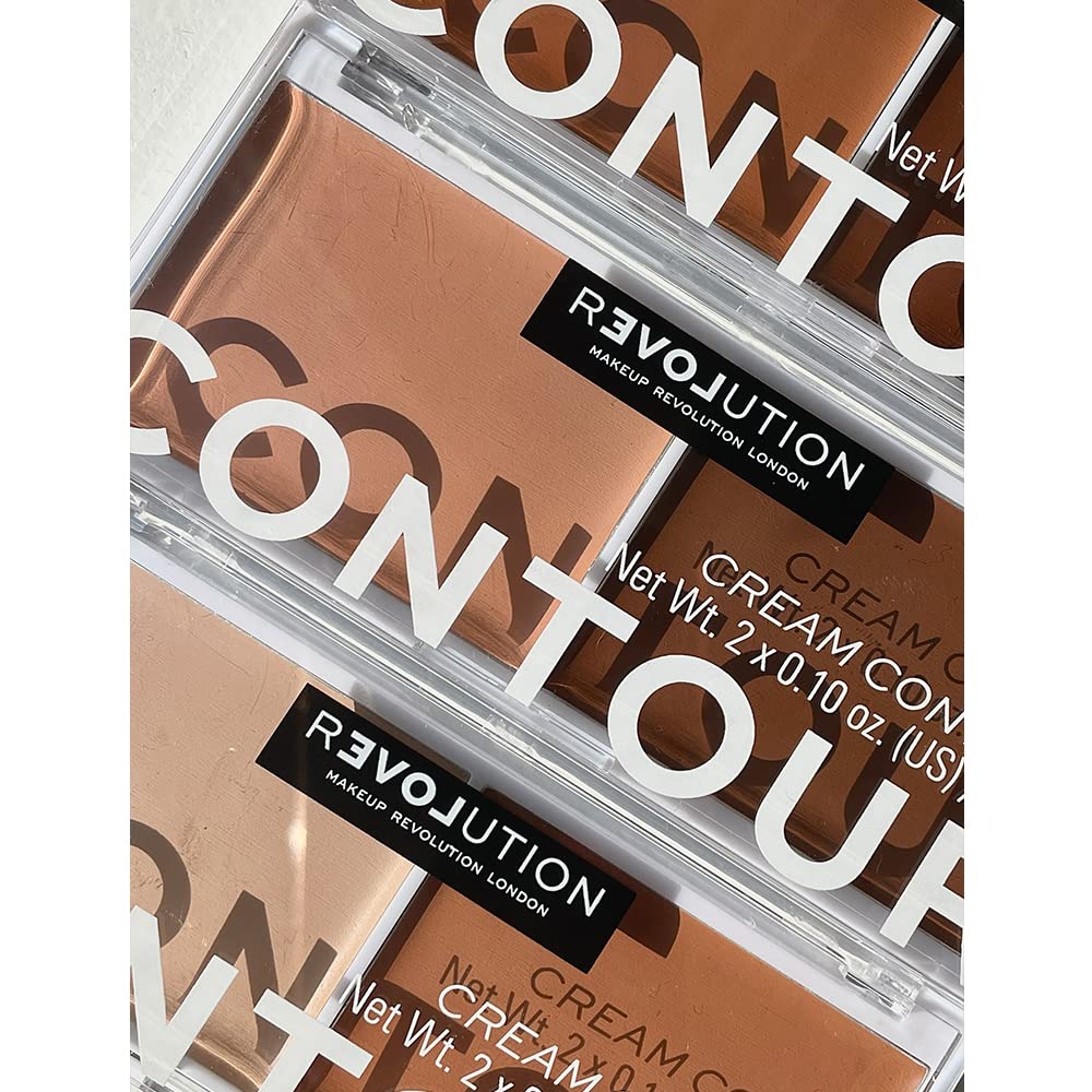 Makeup Revolution Relove Cream Contour Duo, Medium