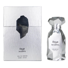My Perfumes MARWA from ARABIYAT PRESTIGE Eau De Parfum for Men and Women 100ml