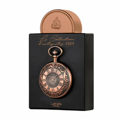 Lattafa Pride La Collection D'antiquites 1505 (Watch) Eau de Parfum Spray for Unisex, 3.4 Ounce