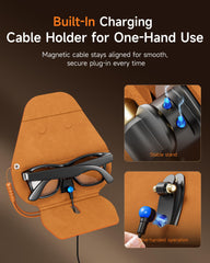Portable Charging Case for Ray-Ban Meta Smart Glasses Gen 1 & Gen 2