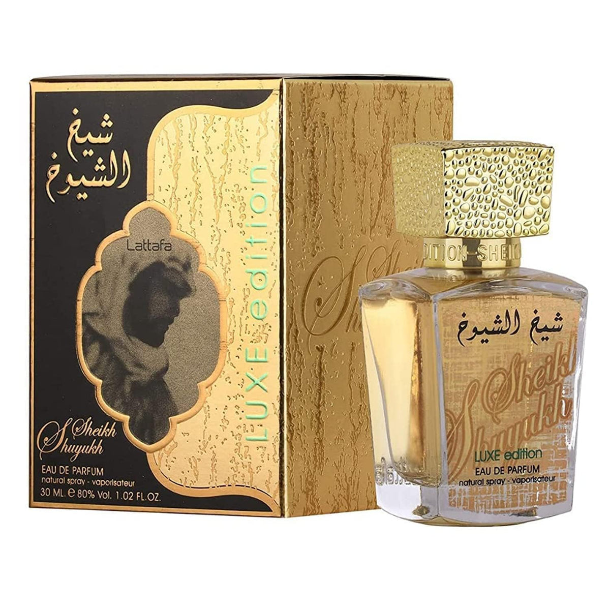 Lattafa Sheikh Al Shuyukh Luxe Edition Eau De Perfume for Unisex - 30 ml