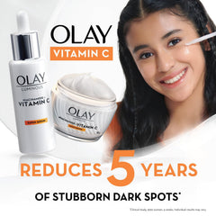 Olay Super Serum: Luminous Serum With Niacinamide + Vitamin C For Even & Glowing Skin, Sulphate & Parbene Free, 30 ML