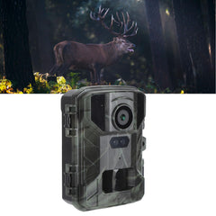 Goshyda Trail Camera, 4K 50MP Game Camera with Night Vision, 0.3s Motion Activated Hunting Camera, IP65 Waterproof, 90° Viewing Angle, for Outdoor Wildlife Observation