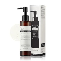 DearKlairs Gentle Black Cleansing Oil 5.07 Oz Composed of natural Vegan. Bean, Sesame, Black Currant Seed oil for gentle, non-irritating cleanser for sensitive skin