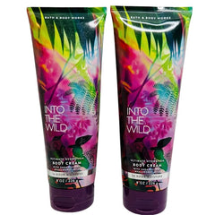 Bath & Body Works Into the Wild Ultimate Hydration Body Cream 8 Ounces Pack of 2
