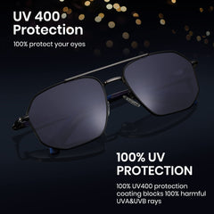 Cyxus Sunglasses for Men Women Classic Polarized Sunglasses UV400 Protection Anti Glare for Driving Outdoor
