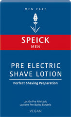 Speick Men Pre Electric Shave Lotion with Relaxing Lavender Oil and a Blend of Essential Oils, Natural Vegan Skin Care, 3.4 Fluid Ounces