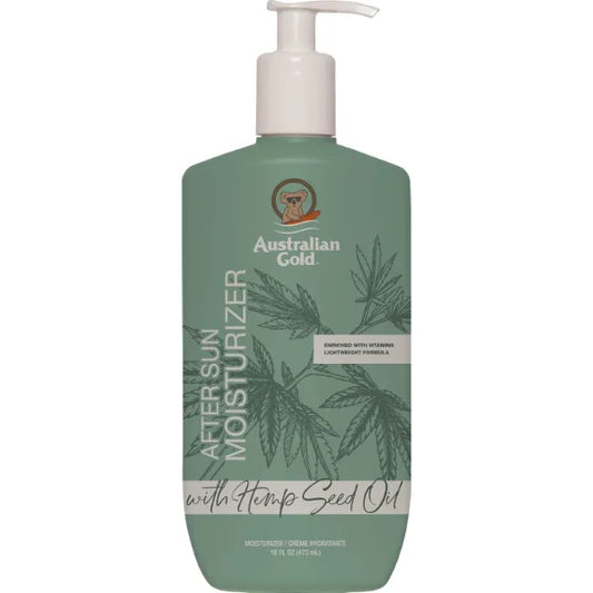 Australian Gold After Sun Body Lotion | Hemp Seed Oil Moisturizer, 16 Fl Oz