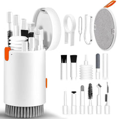 Yoawllty 20 in 1 Electronic Cleaner Kit,Portable Storage Multi-Tool Cleaner Set for Laptop,Screen,Keyboard,Phone,Airpods,Cleaning Kit.
