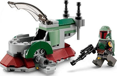 LEGO 75344 Star Wars Boba Fett's Starship Microfighter, Buildable Toy Vehicle with Adjustable Wings and Flick Shooters, The Mandalorian Set for Kids