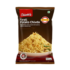 Chheda's Farali Potato Chivda, Unique Combination of fried Potato Sticks mixed with Peanuts - 170 gm