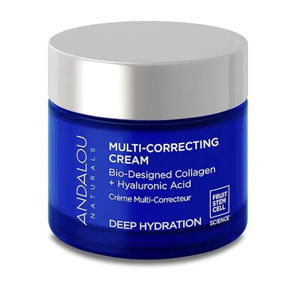 Andalou Naturals Deep Hydration, Multi-Correcting Cream, 1.7 fl oz (50 ml)