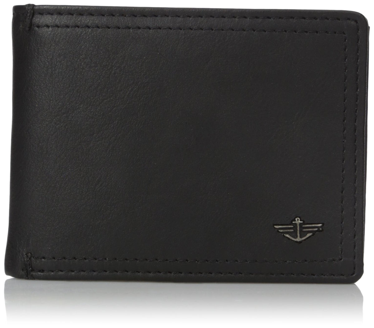 Dockers Men's Slim Bifold Wallet - Black
