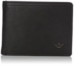 Dockers Men's Slim Bifold Wallet - Black