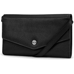 Timberland Women's RFID Leather Crossbody Wallet and Phone Bag with Detachable Strap , Stylish & Secure