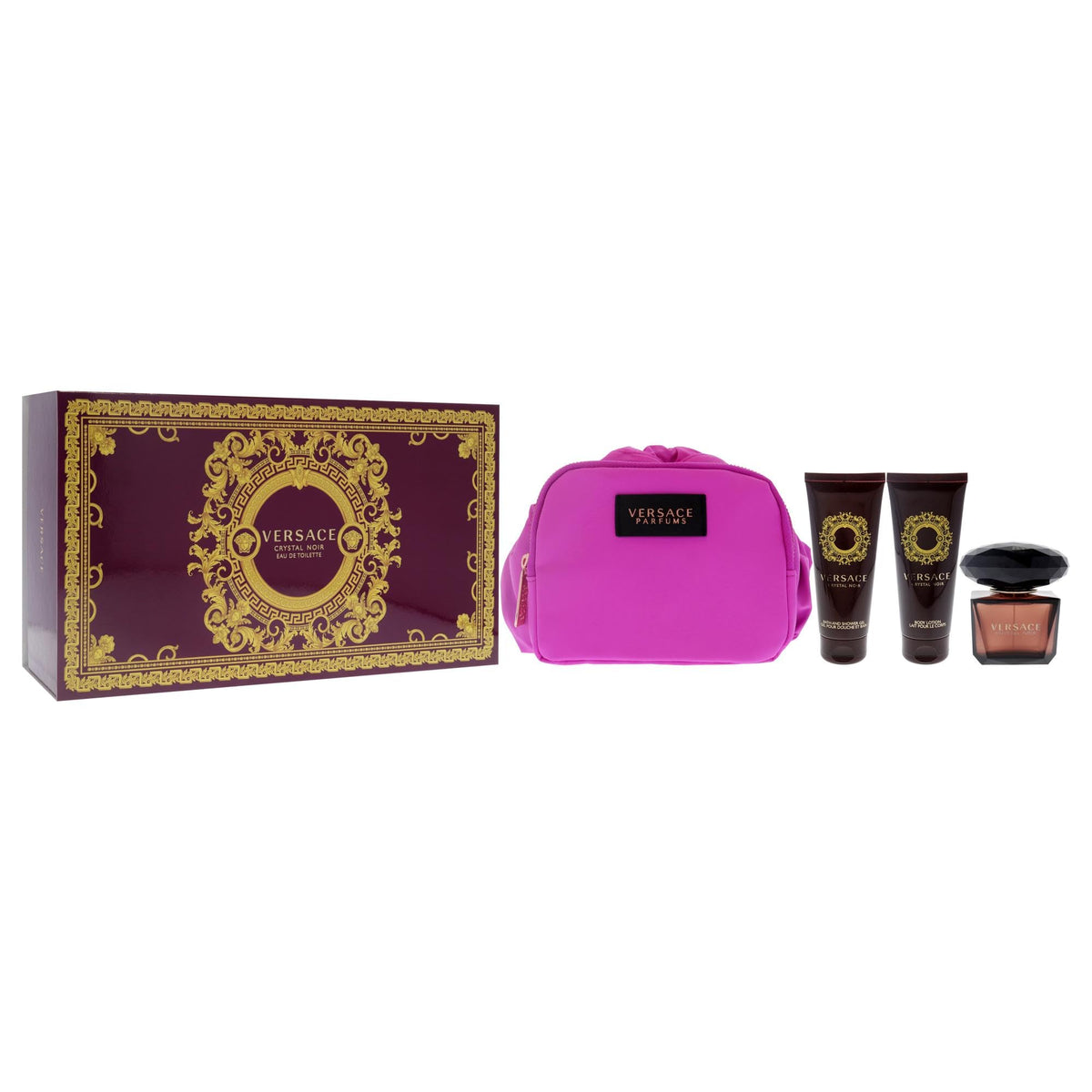 Versace CRYSTAL NOIR EDT 90 ML GIFT SET