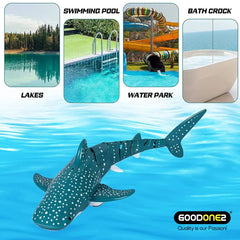 GOODONE2 Remote Control Shark Toy Boat for Kids, 2.4GHz RC Fish Boat Electric Animal Water Toy for Swimming Pool Lake, Great Gift RC Whale Shark Toys for 6-12 Years Old Boys Girls (Shark Boat)