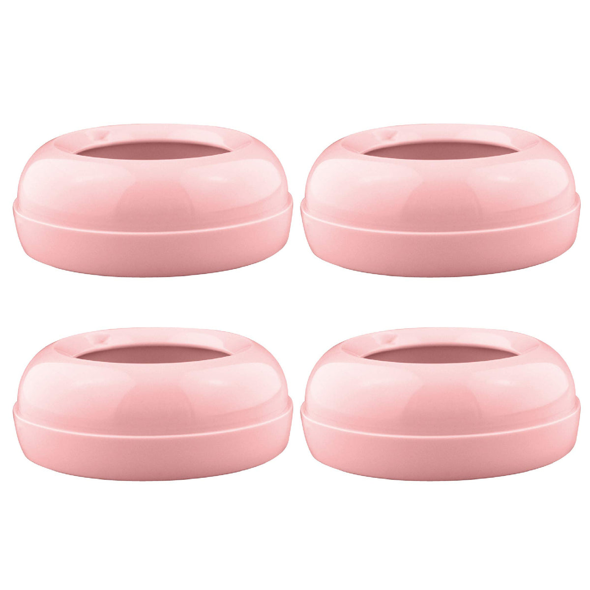 Maymom Replacement Baby Bottle Rings for Philips Avent Bottle, Compatible Screw Ring Collar for Avent Natural Plastic and Glass Bottles; Not for AntiColi , BPA-Free, Secure Latch, 4-Pack