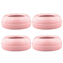 Maymom Replacement Baby Bottle Rings for Philips Avent Bottle, Compatible Screw Ring Collar for Avent Natural Plastic and Glass Bottles; Not for AntiColi , BPA-Free, Secure Latch, 4-Pack