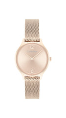 Calvin Klein TIMELESS 28MM Women's Watch, Analog - Carnation Gold