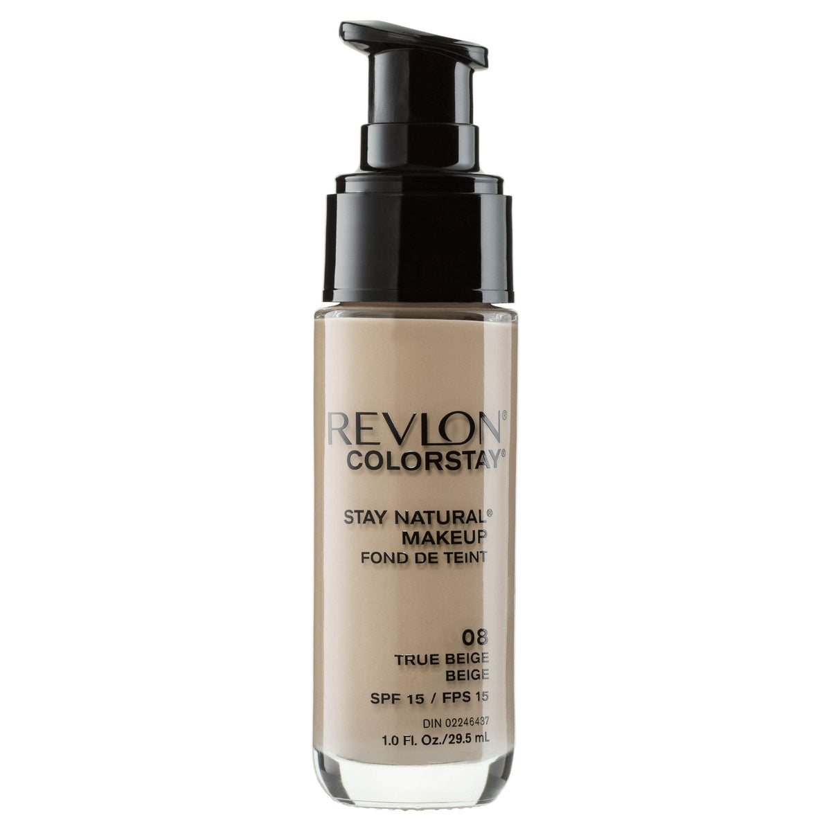 Revlon Colorstay Stay Natural Makeup Foundation, TRUE BEIGE 08, 1 fl. Oz (30 ml)