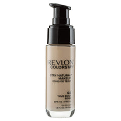 Revlon Colorstay Stay Natural Makeup Foundation, TRUE BEIGE 08, 1 fl. Oz (30 ml)