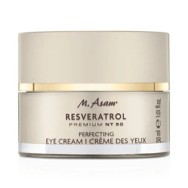 M. Asam Resveratrol Premium NT50 Perfecting Eye Cream – Anti-Aging Under Eye Cream, Smooth Wrinkles & Fine Line, (1.01 Fl Oz)