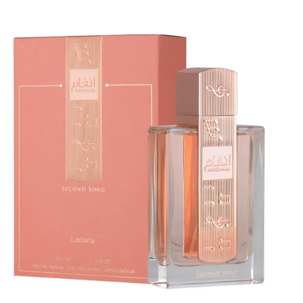 Lattafa Angham Second Song Eau de Parfum 100ml – Unisex Oriental Vanilla Fragrance, Long-Lasting Sweet & Creamy Scent
