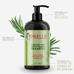 Mielle Organics Mielle/Rosemary Mint Strengthening/Shampoo/Scalp & Hair Strengthening Oil/Deal/Gift Set