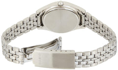 Casio Womens Quartz Watch, Analog Display and Leather Strap