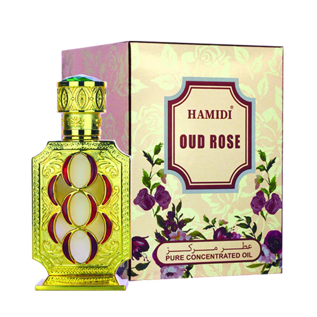 Oud Rose for Women, Pure Concentrated Oil, 20 ml for Her, Non Alcoholic Oil, by Hamidi from the House of Sterling