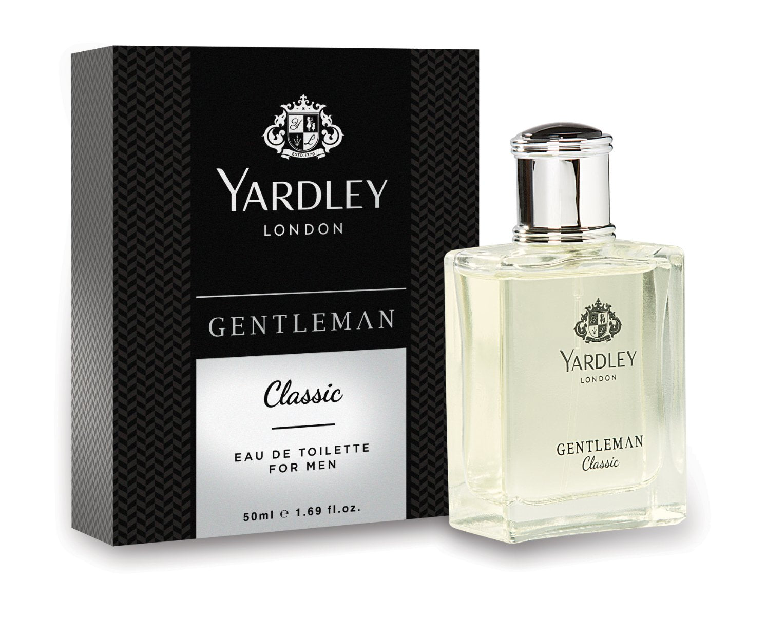 Yardley London Gentleman Classic Eau de Toilette For Men, 50ml