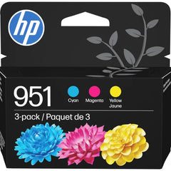 HP 951 (3-Pack) Tri-Color Ink Cartridge – Cyan, Magenta & Yellow