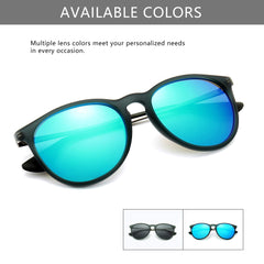 SUNGAIT Vintage Round Sunglasses for Women Men Classic Retro Designer Style