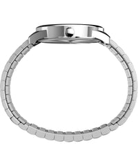 Timex Men's Easy Reader Watch - Silver-Tone/Silver-Tone/Blue